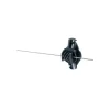 SPEEDRITE Isolateur W noir pour piquet en bois clôture cheval lot de 25 -< Isolateur Clôture Chevaux