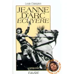 EQUIBOOKS Jeanne d'Arc écuyère - Favre< Librairie Equibooks