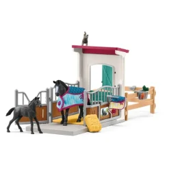 SCHLEICH Kit box avec jument et poulain -< Horse Club Schleich