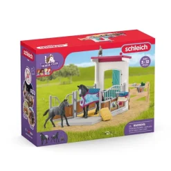 SCHLEICH Kit box avec jument et poulain -< Horse Club Schleich