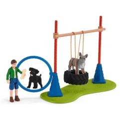 SCHLEICH Kit divertissement pour chiens -<Enfant Jouets Enfant|Horse Club Schleich