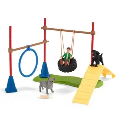 SCHLEICH Kit divertissement pour chiens -<Enfant Jouets Enfant|Horse Club Schleich