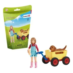 SCHLEICH Kit excursion en chariot -<Enfant Jouets Enfant|Horse Club Schleich