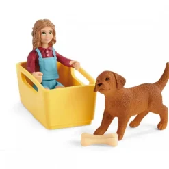 SCHLEICH Kit excursion en chariot -<Enfant Jouets Enfant|Horse Club Schleich