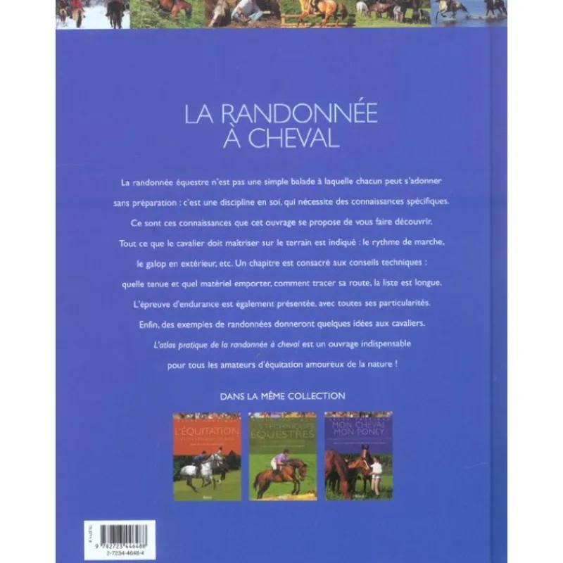 EQUIBOOKS La randonnée à cheval - Editions Atlas< Librairie Equibooks