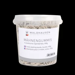 WALDHAUSEN Élastiques à natter cheval 400 g -< Equipement Concours|Accessoires Pansage