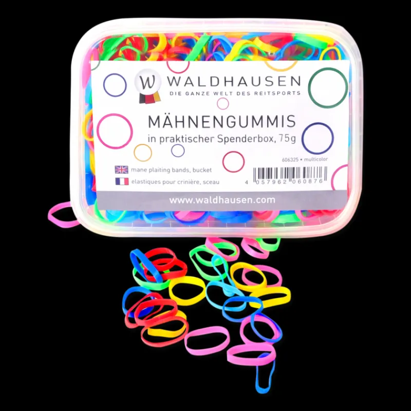 WALDHAUSEN Élastiques à natter crinière larges s 50 g -< Accessoires Pansage|Entretien De La Crinière