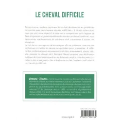 EQUIBOOKS Le cheval difficile : comprendre et résoudre les cas de chevaux à problèmes - Vigot< Librairie Equibooks
