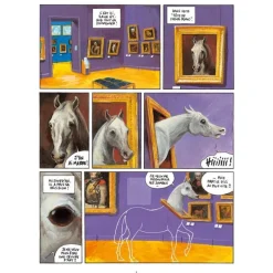 EQUIBOOKS Le cheval qui ne voulait pas être une oeuvre d'art - Delcourt< Librairie Equibooks
