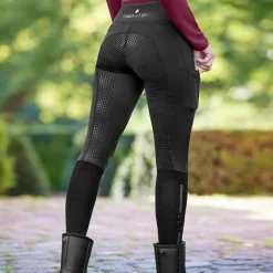 ELT Legging d'équitation hiver chaud femme Milla -<Femme Equipement Froid Et Pluie|Pantalon Équitation Femme