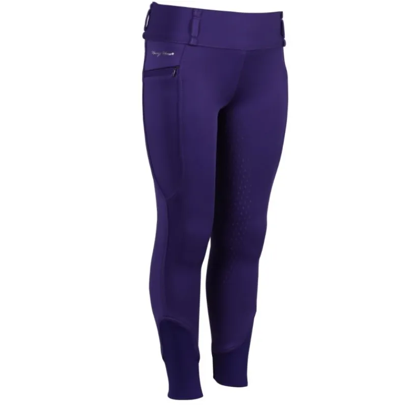 HARRY'S HORSE Legging équitation enfant strass Diva Full grip -< Equipement Équitation Pas Cher|Cavalière Junior