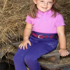 HARRY'S HORSE Legging équitation enfant strass Diva Full grip -< Equipement Équitation Pas Cher|Cavalière Junior