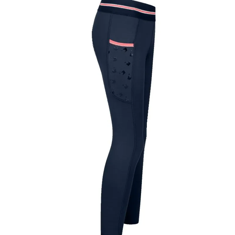 Legging équitation enfant chaud thermique Lucky Leni - Elt< Cavalière Junior