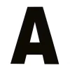 STABLE PRO Lettres de dressage adhésives (x12)< Matériel Carrière Et Manège