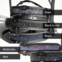 IHWT Licol cheval cuir Elegance Disco -< Licols