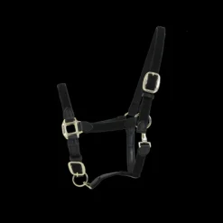 KENTUCKY HORSEWEAR Licol cheval simili-cuir nylon tressé - Kentucky< Licols