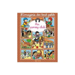 EQUIBOOKS L'imagerie des tout-petits : Au poney club - Fleurus< Librairie Equibooks