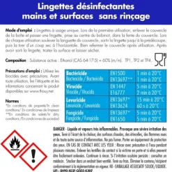 STABLE PRO Lingettes désinfectantes écurie virucide multisurfaces ( X100)< Matériel D'Écurie|Equipement Concours