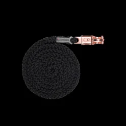 WALDHAUSEN Longe tressée mousqueton de sécurité rosé Shine 2m -< Longes
