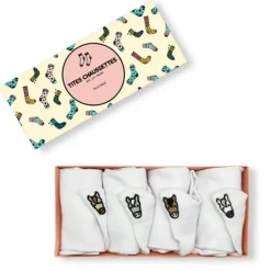 TITES CHAUSSETTES Lot de 4 socquettes hes cheval - TitesChaussettes< Idées Cadeaux|Accessoires Lifestyle Équitation