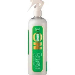 NAF Lustrant cheval Shine On pour les finitions -< Lustrant Démêlant Pour Chevaux