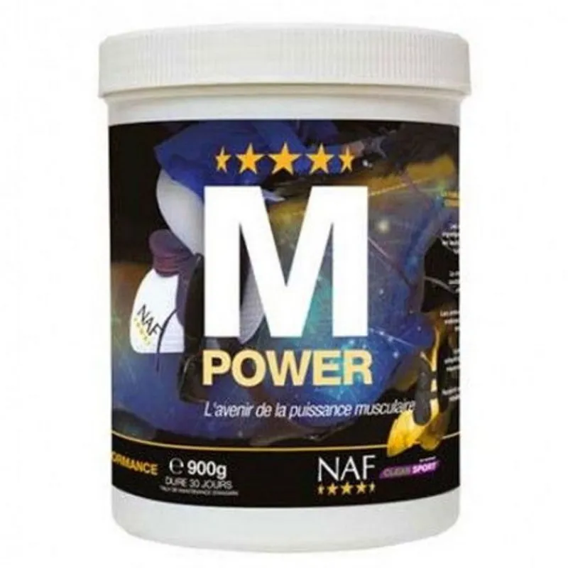 NAF M Power - Muscles cheval -< Prise De Muscle Cheval|Soutien Locomoteur Cheval De Sport
