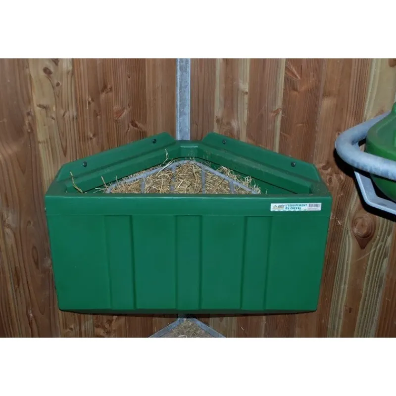 LA GEE Mangeoire râtelier d'angle foin 90 L - La Gée< Râtelier Foin Chevaux|Filet À Foin