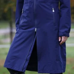 COVALLIERO Manteau de pluie équitation femme long imperméable -<Femme Equipement Froid Et Pluie|Accessoires De Randonnée