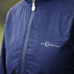 COVALLIERO Manteau de pluie équitation femme long imperméable -<Femme Equipement Froid Et Pluie|Accessoires De Randonnée