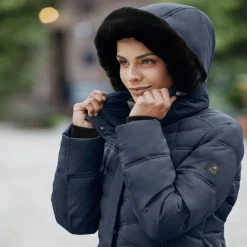 ELT Manteau long équitation femme Saphira -<Femme Veste Et Manteau Équitation Femme