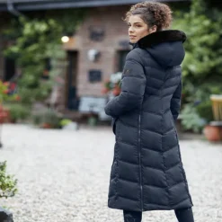 ELT Manteau long équitation femme Saphira -<Femme Veste Et Manteau Équitation Femme
