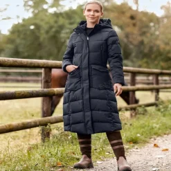 ELT Manteau équitation femme long thermique Saphira Advance -<Femme Veste Et Manteau Équitation Femme