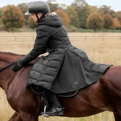 ELT Manteau équitation femme long thermique Saphira Advance -<Femme Veste Et Manteau Équitation Femme