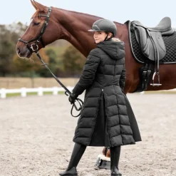 ELT Manteau équitation femme long thermique Saphira Advance -<Femme Veste Et Manteau Équitation Femme