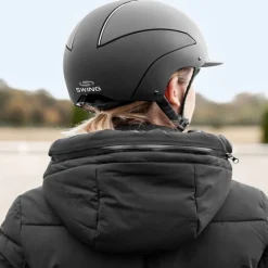 ELT Manteau équitation femme long thermique Saphira Advance -<Femme Veste Et Manteau Équitation Femme