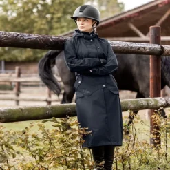 ELT Manteau équitation long femme Fehmarn -<Femme Accessoires De Randonnée|Equipement Froid Et Pluie