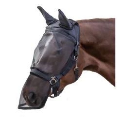 WALDHAUSEN Masque anti-mouche anti-uv cheval intégral pour licol Premium -< Masques Anti-Uv Cheval|Masque Anti-Mouche Cheval