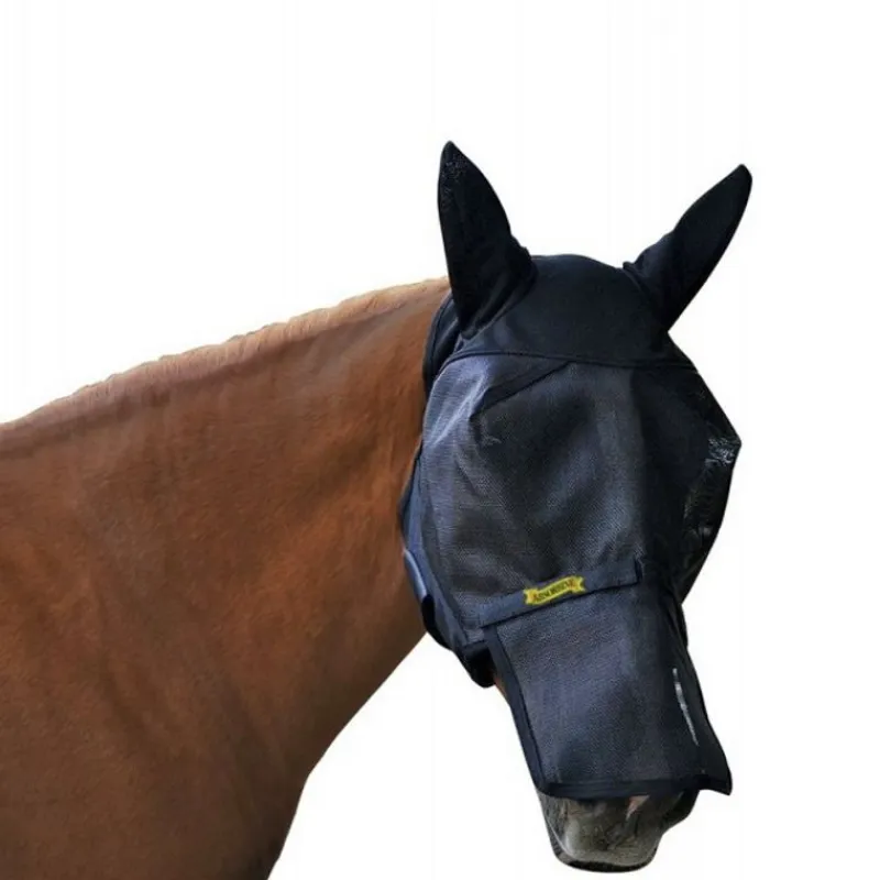 ABSORBINE Masque anti-mouche anti-uv cheval intégral Ultra Shield -< Uveite Cheval|Masque Et Couverture Anti-Uv Cheval