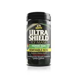 ABSORBINE Masque anti-mouche anti-uv cheval intégral Ultra Shield -< Uveite Cheval|Masque Et Couverture Anti-Uv Cheval