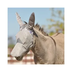 CASHEL Masque anti-mouche anti-UV intégral âne Crusader -< Uveite Cheval|Masque Et Couverture Anti-Uv Cheval
