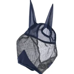 STABLE PRO Masque anti-mouche anti-uv cheval avec oreilles< Masques Anti-Uv Cheval|Masque Anti-Mouche Cheval