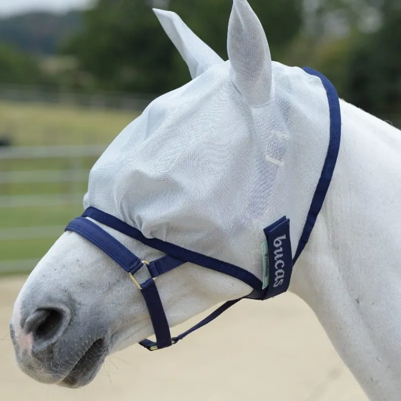 BUCAS Masque anti-mouche cheval Freedom -< Masque Anti-Mouche Cheval|Masque Anti-Mouche Cheval