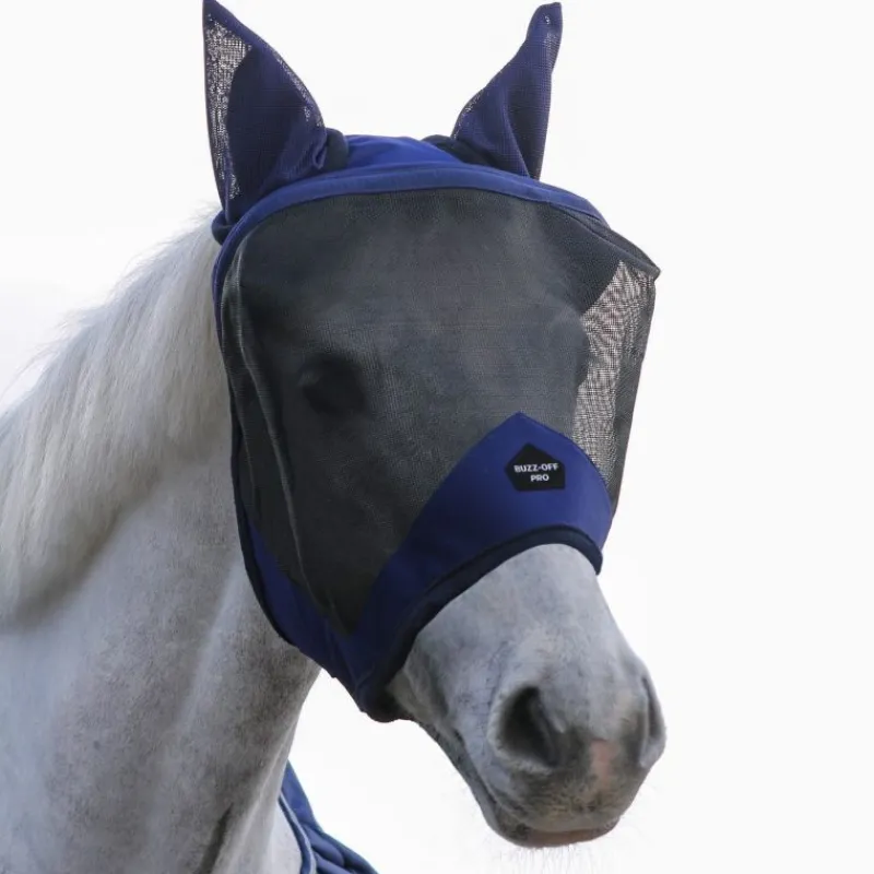 BUCAS Masque anti-mouche cheval Buzz-Off Pro -< Masque Anti-Mouche Cheval|Masque Anti-Mouche Cheval
