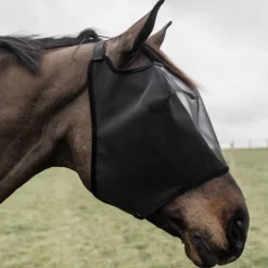 KENTUCKY HORSEWEAR Masque anti-mouche cheval sans oreilles Classic - Kentucky< Masque Anti-Mouche Cheval|Masque Anti-Mouche Cheval