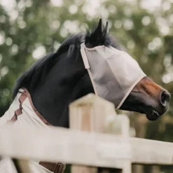 KENTUCKY HORSEWEAR Masque anti-mouche cheval sans oreilles Classic - Kentucky< Masque Anti-Mouche Cheval|Masque Anti-Mouche Cheval