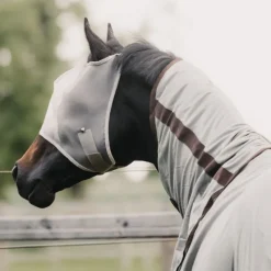 KENTUCKY HORSEWEAR Masque anti-mouche cheval sans oreilles Classic - Kentucky< Masque Anti-Mouche Cheval|Masque Anti-Mouche Cheval