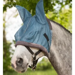 WALDHAUSEN Masque anti-mouche cheval avec oreilles Protect -< Masque Anti-Mouche Cheval|Masque Anti-Mouche Cheval