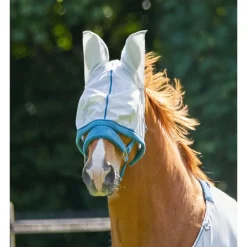 WALDHAUSEN Masque anti-mouche cheval avec oreilles Protect -< Masque Anti-Mouche Cheval|Masque Anti-Mouche Cheval