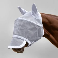 WALDHAUSEN Masque anti-mouche cheval intégral avec arceau Premium -< Masque Anti-Mouche Cheval|Masque Anti-Mouche Cheval