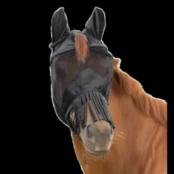WALDHAUSEN Masque anti-mouche cheval 3 en 1 Premium -< Masque Anti-Mouche Cheval|Masque Anti-Mouche Cheval